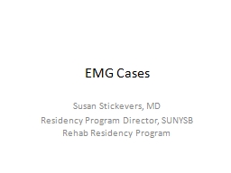 EMG Cases - nyspmr
