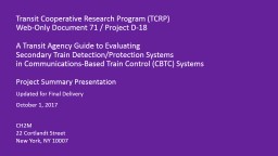 PowerPoint Presentation - Transportation Research Board (TRB)