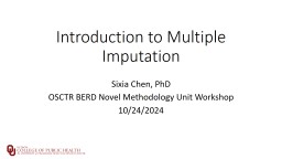 PowerPoint Presentation - OSCTR
