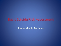 Basic Risk Assessment - CT.gov