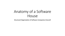 Anatomy of a Software House - WordPress.com