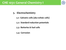 Standard reduction potentials