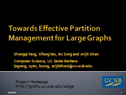 Sedge: a Self Evolving Distributed Graph Processing Environment