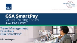 PowerPoint Presentation - GSA SmartPay