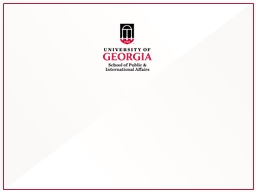 PowerPoint Presentation - spia@uga.edu