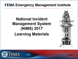 Introduction - FEMA Training