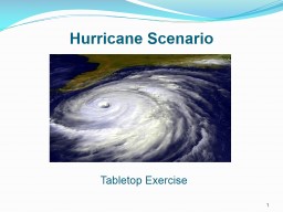 Tabletop Exercise Presentation