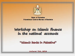 Islamic Bank in Palestine State