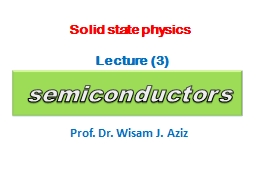 Semiconductors