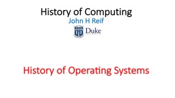 PowerPoint Presentation - Duke Computer Science