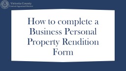 Understanding Business Personal Property