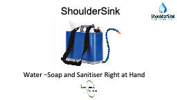 Shoulder sink mobile hand hygiene station description