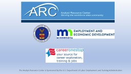 Overview - Bill McMahon - Analyst Resource Center