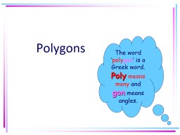 Polygons - The World of Teaching