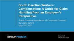 Presentation - Association of Corporate Counsel (ACC)