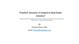 Proptech - AREPTA