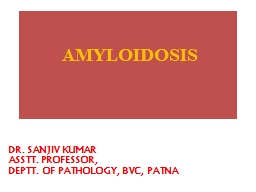 Amyloidosis