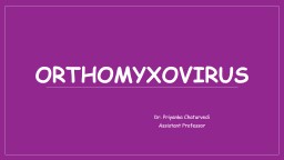 ORTHOMYXOVIRUS