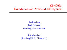 Introduction - Cornell: Computer Science