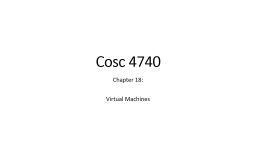 Chapter 18: Virtual Machines