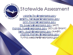 PowerPoint Presentation - Nebraska Department of Education