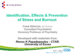 Trauma in a Systemic Perspective theoretical, organisational and ...