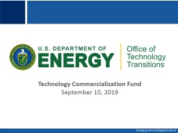 PowerPoint Presentation - Department of Energy