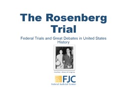 PowerPoint Lecture(link is external) - Federal Judicial Center |