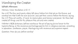 the document. - gladstone park seventh-day adventist church
