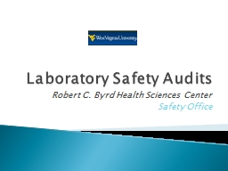Laboratory Safety Audits - WVU Health Sciences