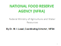 NFRA BACKGROUND