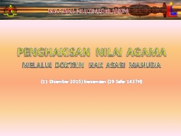 EKSTREMISME MELAMPAUI BATAS KESEDERHANAAN - JAKIM