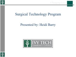Program Title - Ivy Tech Community College