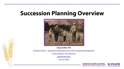 Succession Overview