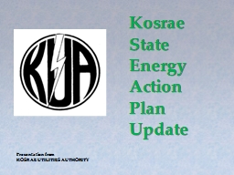 E WASTE - Kosrae Utilities Authority