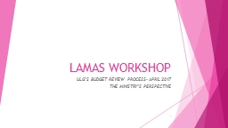 LAMAS WORKSHOP