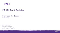 PowerPoint Presentation - LSU