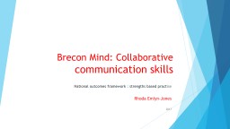 Collaborative communication skills - Monmouthshire