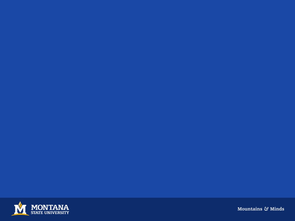 Procurement Training PowerPoint - Montana State University