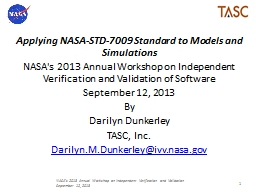 PowerPoint Presentation - NASA