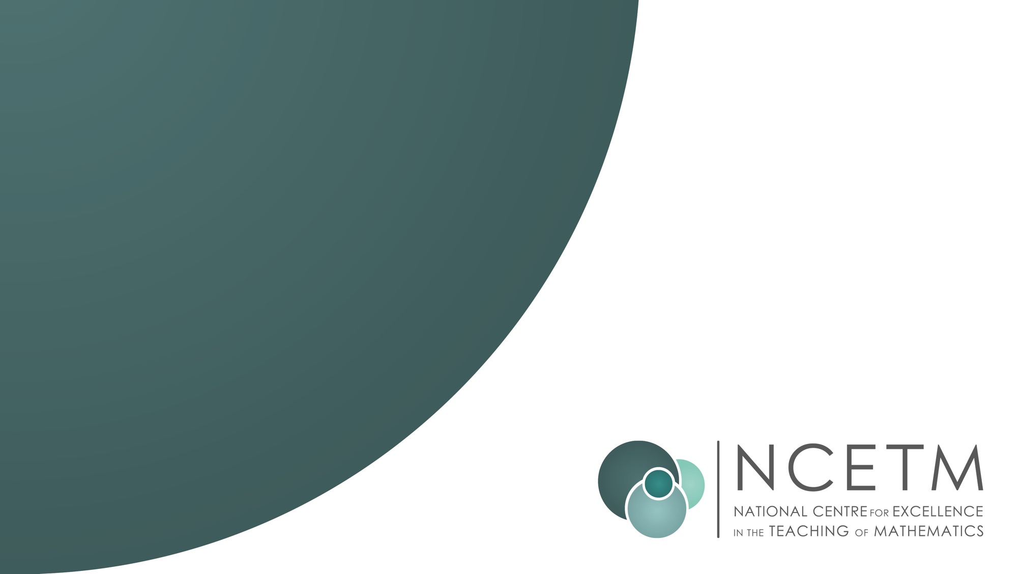 Maths Hubs PowerPoint Template - NCETM