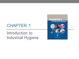 Introduction to Industrial Hygiene - National Safety Council