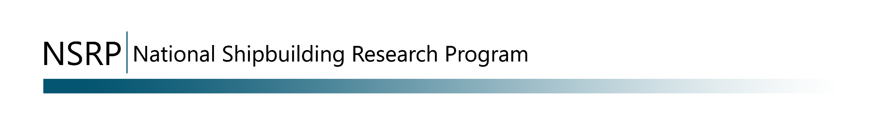 PowerPoint Presentation - National Shipbuilding Research Program