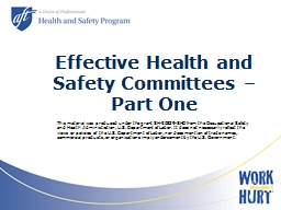 PowerPoint Presentation - OSHA