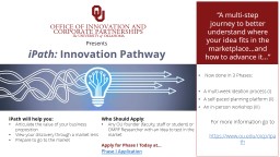 Innovation Pathway