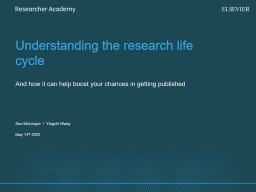 Understanding Research Life Cycle - Research4Life