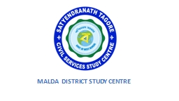 SATYENDRANATH TAGORE CIVIL SERVICES STUDY CENTRE