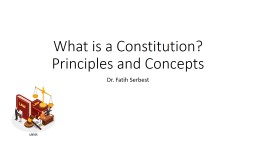 What is a Constitution?Principles and Concepts