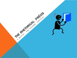 The Rhetorical Precis