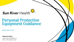 PowerPoint Presentation - Sun River Health